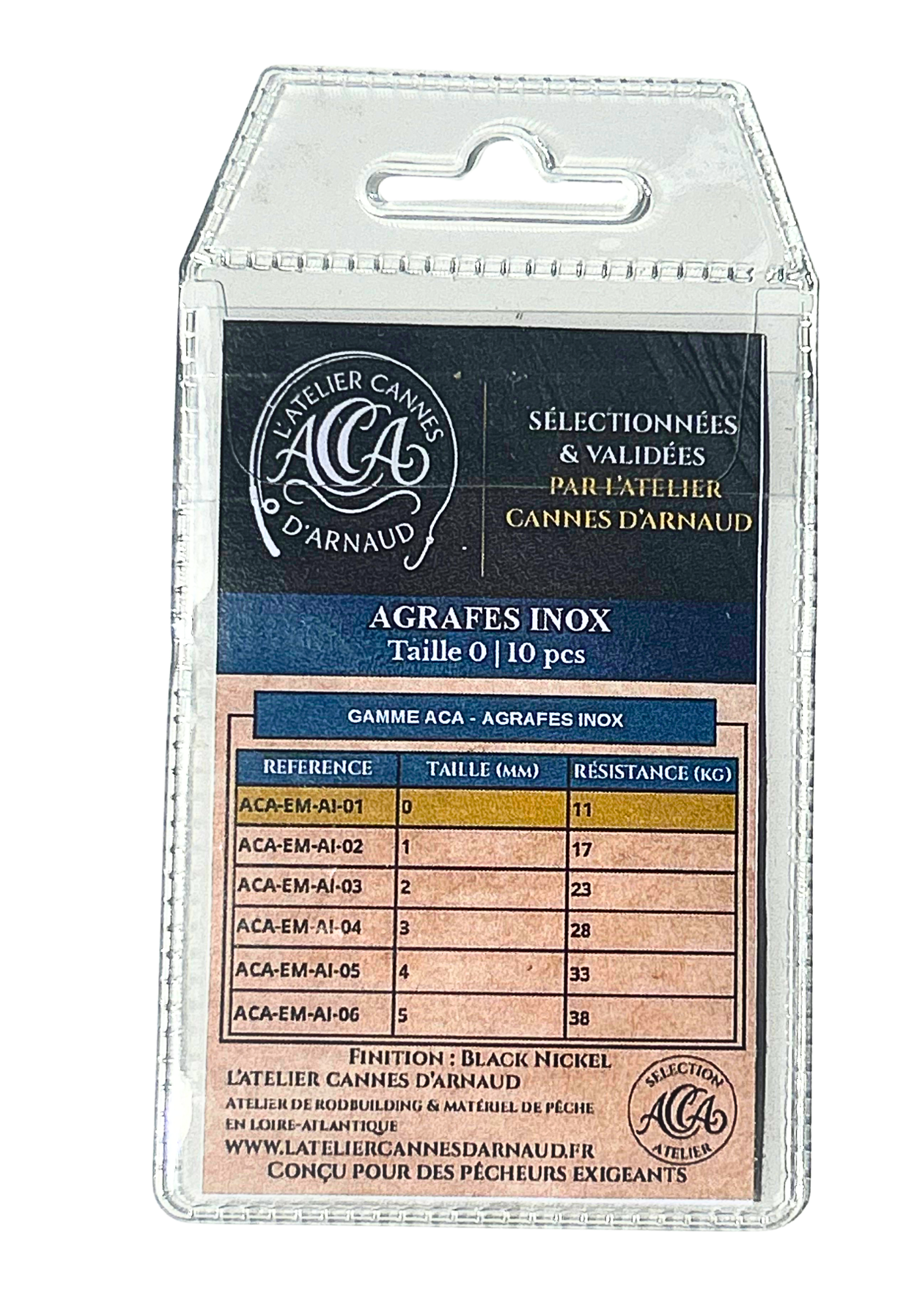 Agrafes Inox ACA