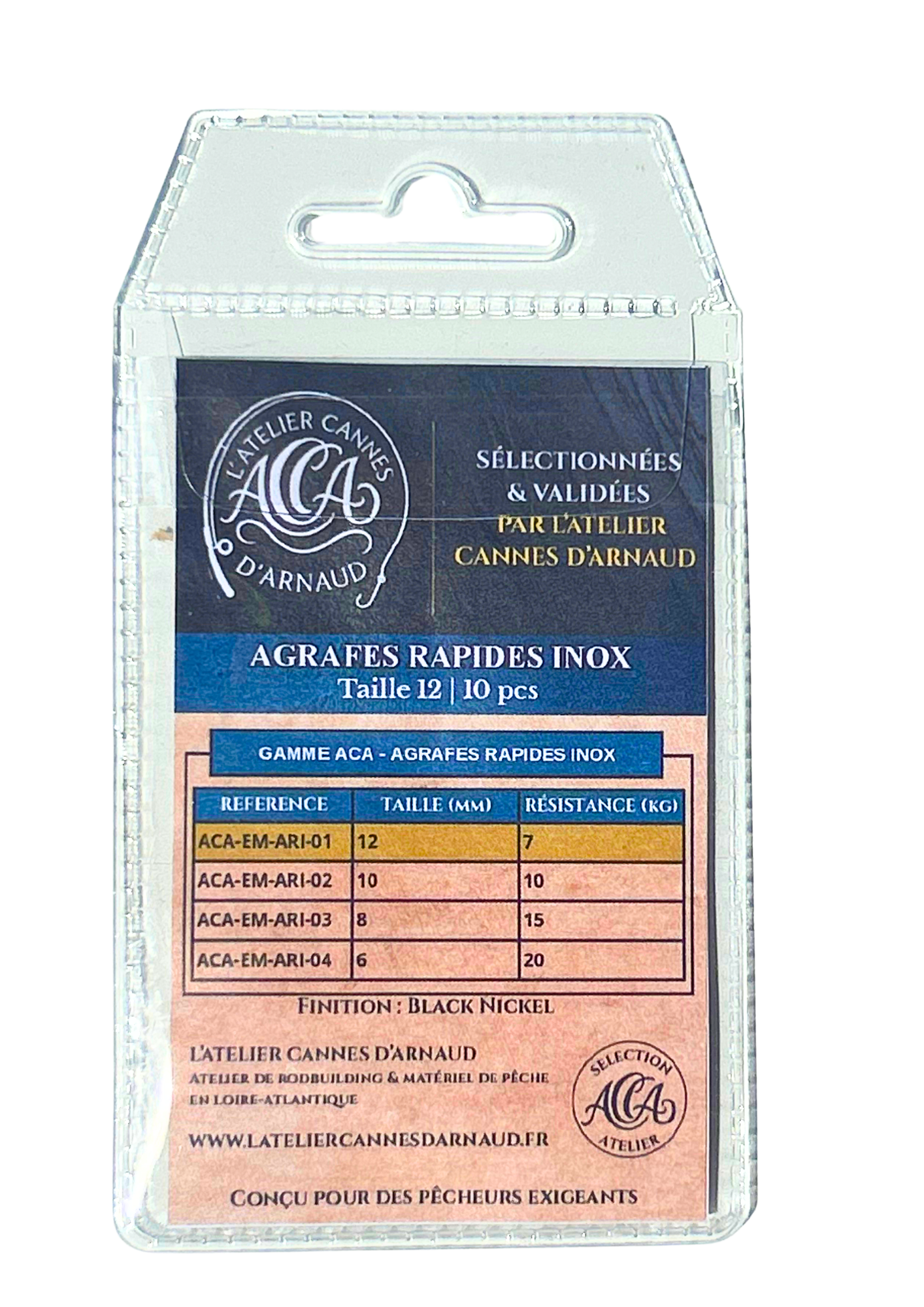 Agrafes Rapides Inox ACA