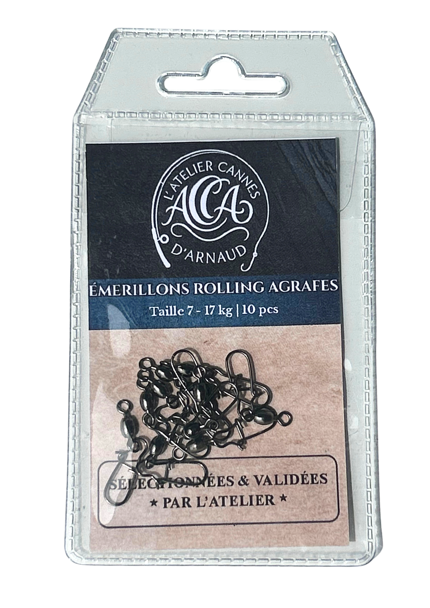 Émerillons Rolling Agrafes ACA