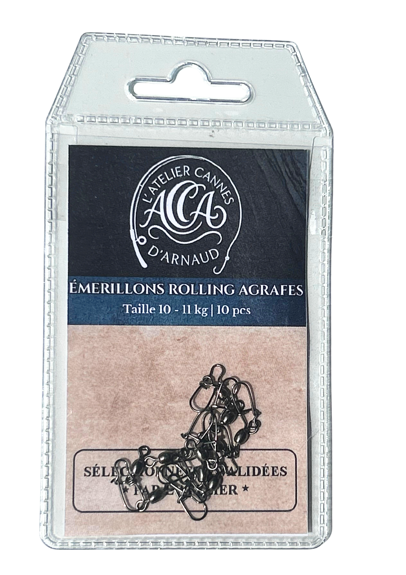Émerillons Rolling Agrafes ACA